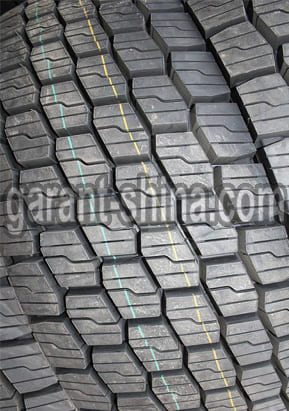 Koryo KR900 (приводная) 315/70 R22.5 151/148L 18PR - Фото протектора детально вблизи